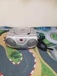Sylvania SRCD243M Portable Player Boom Box Am/fm Radio. Fixed Price $16.14.