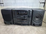 Koss Portable Am/fm Radio Compact Disc Cd Cassette Player System HG910 Boombox. Fixed Price $40.00.