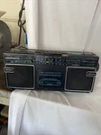 Vtg Magnavox #D-8060 Stereo "boombox Radio" Cassette Player Works. Fixed Price $42.00.