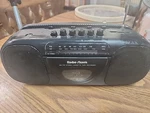 Radio Shack Am/fm/cassette Portable Model SCR-58. Fixed Price $15.99.
