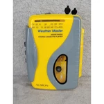 Alaron Weather Master WM-6 Am/fm Radio Stereo Cassette Player Yellow Vintage 90S. Fixed Price $34.98.