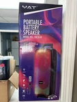 Yat YM2658 Portable Battery Speaker 4000W Dual 6.5" Wireless Remote Fm Usb Aux. Fixed Price $15.00.