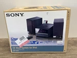 Sony CMT-BX20I Shelf System 50W MP3 Cd-r/rw Ipod Am/fm Audio In Black Sealed. Fixed Price $174.99.
