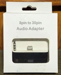 Iphone/ipod 5 Audio Adapter Converter (8 To 30 Pin). Fixed Price $7.50.