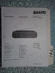 Sanyo M-W731 Service Manual Original Repair Book Stereo Boombox Radio Tape Deck. Fixed Price $20.00.