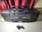Vintage 1992 Jvc PC-X100 Am/fm Radio Cd Dual Cassette Player Boombox Tested. Fixed Price $93.99.