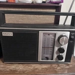 Vintage Sony Band Radio Model Icf 7280W Tested! Read Am Not Working Parts Only. Fixed Price $25.00.
