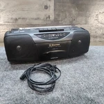 Vtg Emerson Cassette Player Recorder Boombox Radio AC2312 W/ Tested. Fixed Price $45.99.