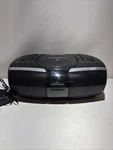 Insignia NS-BIPCD02 Portable Boombox Am Fm Radio Ipod Dock Player Tested. Fixed Price $16.24.