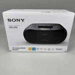 Sony CFD-S70 Portable Cd MP3 Cassette Am/fm Radio Boombox Mega Bass New Sealed. Fixed Price $164.99.
