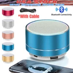 Mini Portable Bluetooth Speaker Rechargeable Wireless Stereo Bass Usb/tf/fm Mode. Fixed Price $6.49.
