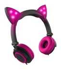 New Hype Cat Ears Led Lights Pink Headphones With In-line Microphone Great Gift. Fixed Price $14.40.