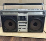 Sharp GF-505ST 1979 Vintage Boombox Am/fm Cassette Tested Working Confirmed. Fixed Price $380.00.