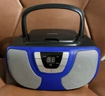 New! Boombox Player & Radio Sylvania Blue Mini 9X8-SRCD1025 Battery Only. Fixed Price $25.95.