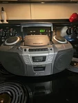 Vintage Aiwa Boombox Front Surround Cd Radio Cassette CSD-ED76. Fixed Price $47.88.