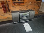 **includes Remote** Sony CFD-646 Boombox 3 Cd Cassette Am/fm Radio. Fixed Price $149.95.