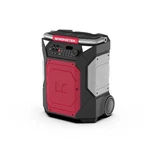 Monster Rockin Roller 360 Portable Indoor/outdoor Bluetooth Speaker - Red/silver. Fixed Price $195.00.