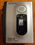 Sony TCM-47 Cassette Recorder Player Belt Replaced. Fixed Price $68.59.