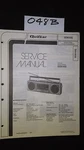 Quasar GX3614XQ Service Manual Stereo Cassette Player Boombox Original Repair. Fixed Price $19.98.