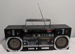 Vintage Boombox Lasonic L30K Radio Discolite Cassette. Fixed Price $285.95.
