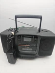Rare Casio 1994 Boombox Lcd-tv Cassette Recorder CD-TV80 Is. Fixed Price $110.99.