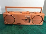 Pink Randix 1980'S Stereo Am/fm Cassette Player Model SCP-880 (read). Fixed Price $199.99.