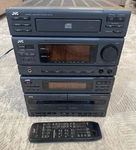 Jvc CA-MX50BK Compact Component System Stereo Receiver With Remote Works. Fixed Price $130.50.