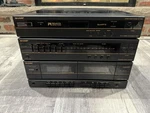 Vtg Sharp SG-F800 Integrated Stereo Music Center-turntable/cassette/am-fm-tested. Fixed Price $42.87.
