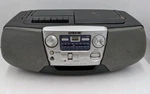 Sony CFD-V5 Portable Am/fm Cassette Cd Player Mega Bass Boom Box Tested & Works. Fixed Price $59.95.