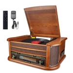 Bigmonat Record Player Vinyl Turntable Stereo Bookshelf Speakers. Fixed Price $166.67.