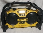 Dewalt Jobsite Radio DC011 Am/fm Charger Works Read. Fixed Price $85.00.