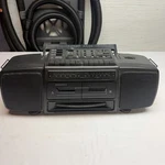 Vtg Magnavox Turbo Bass AW7590 Boombox Am/fm Radio Dual Cassette Stereo Tested. Fixed Price $99.99.