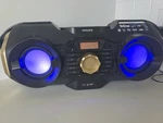 Philips Boombox Bluetooth Wireless Radio Usb Aux Cd Lights PX840T Tested. Fixed Price $74.99.