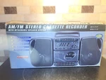 1998 Lenoxx Sound Portable Am/fm Stereo Cassette Recorder CT-737 Boombox New. Fixed Price $200.00.