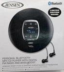 Jensen MP3 Player Digital Fm Radio And Bass Boost CD-60R-BTEB Limited Edition. Fixed Price $44.44.