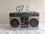Serviced Hitachi Trk 8200E Ghetto Blaster Boom Box Fm Am Stereo Cassette Record. Fixed Price $299.88.