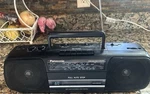 Vintage Panasonic Boombox Radio Cassette Tape Old School Ghetto Blaster Video. Fixed Price $49.99.