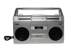 Memorex MBCA300S Retro Bluetooth Boombox With Cassette Player/recorder Radio. Fixed Price $37.99.