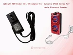 Adapter For Sylvania SP328 Black Red Silver Portable Bluetooth Speaker DC5V. Fixed Price $8.99.