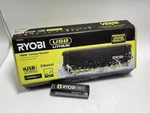 Ryobi Usb Lithium Bluetooth Speaker Kit FVA51K W/ (2) 2AH Batteries Open Box. Fixed Price $69.00.
