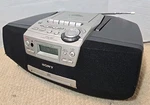 Sony CFD-S47 Cd-radio-cassette Corded/battery Am/fm Stereo Boombox Old Style. Fixed Price $78.89.