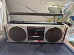 Sony CFS-450 Boombox Radio Cassette Super Woofer Bass Operation Not Confirmed. Fixed Price $359.00.