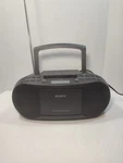 Sony CFD-S70 Cd Cassette Boombox Am/fm Radio Player Tape Deck Tested Works. Fixed Price $49.99.