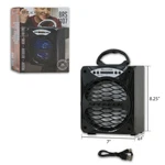 Blackmore BRS1107 250 Watt Portable Rechargeable Usb Bluetooth Boombox Speaker. Fixed Price $39.99.