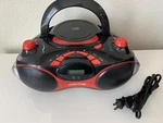 Craig Amfm Radio Compact Disk Player Tested Working Model CD6948N Red /blk. Fixed Price $44.95.
