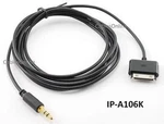 6FT Ipod / Iphone Connector 3.5MM Stereo Audio Out Cable Cord Bk, IP-A106K. Fixed Price $10.95.