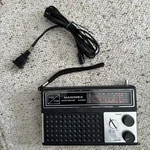 Vintage Radio Hanimex Model No 7500A Am Fm TV-1 TV-2 Wb. Fixed Price $25.00.