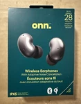 Onn. Wireless Active Noise Cancelling/ambient Sound In-ear Earphones IPX5 New. Fixed Price $35.01.