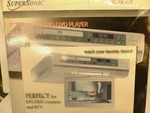 Supersonic SC-750KDT 7" Top Mounted Dvd Player With Tft Lcd Tv. Fixed Price $98.90.