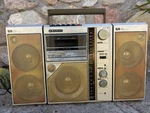Vintage Boombox Sanyo M9818 Radio Cassette Player No Lasonic Conion Vela. Fixed Price $100.00.